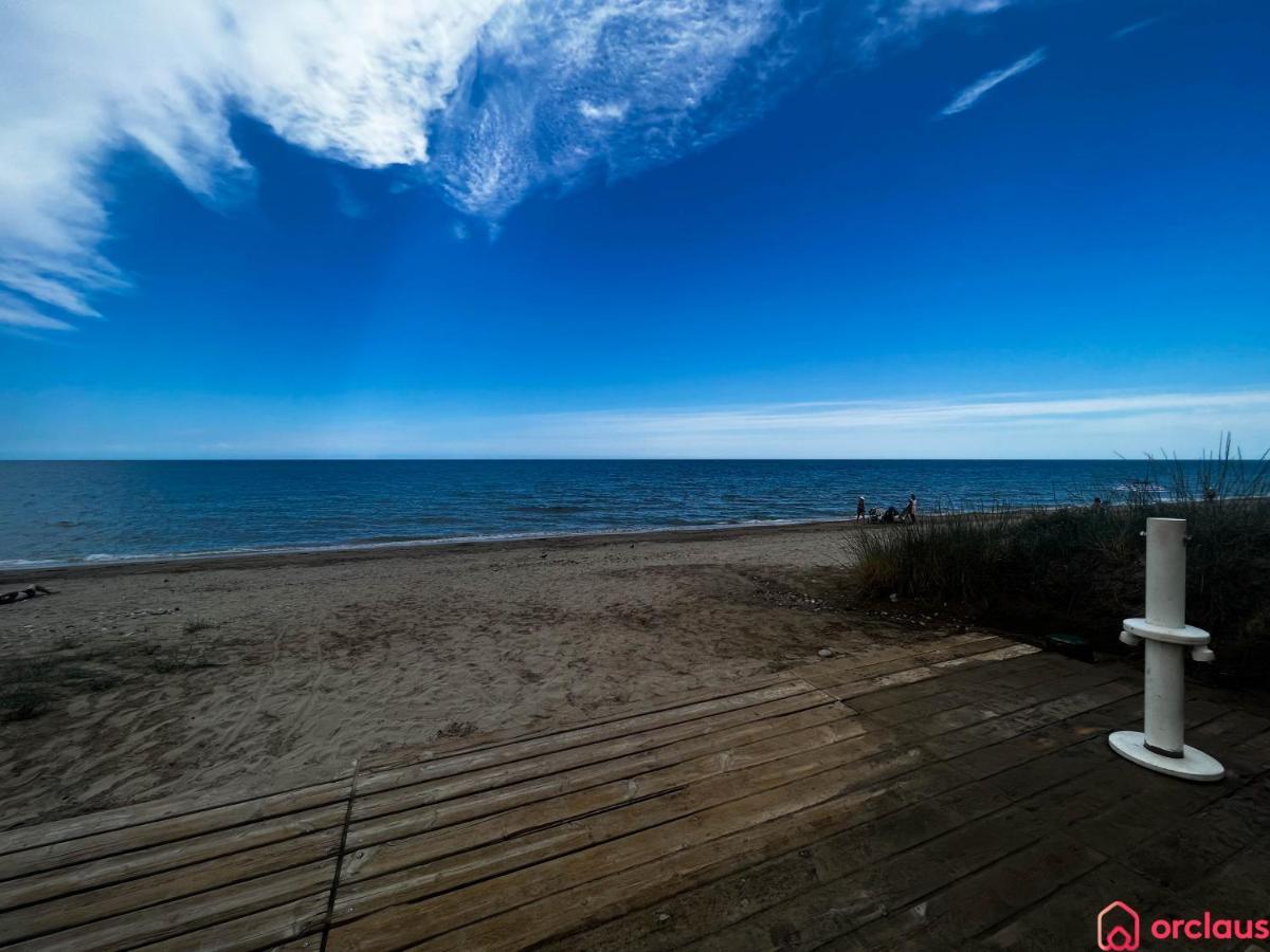 Ferienwohnung Acogedor Sierramar 1Era Linea Oropesa del Mar Exterior foto