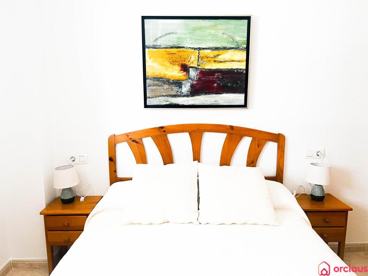 Ferienwohnung Acogedor Sierramar 1Era Linea Oropesa del Mar Exterior foto