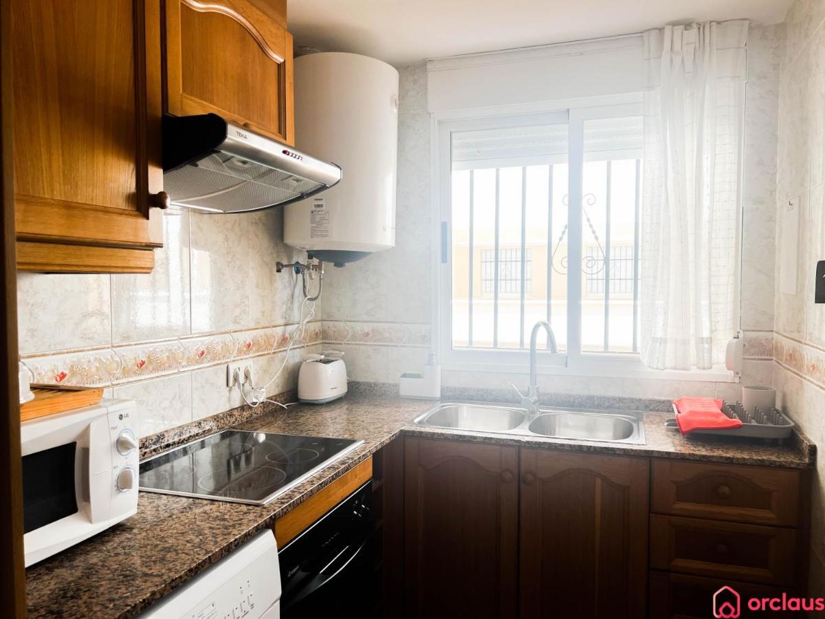 Ferienwohnung Acogedor Sierramar 1Era Linea Oropesa del Mar Exterior foto