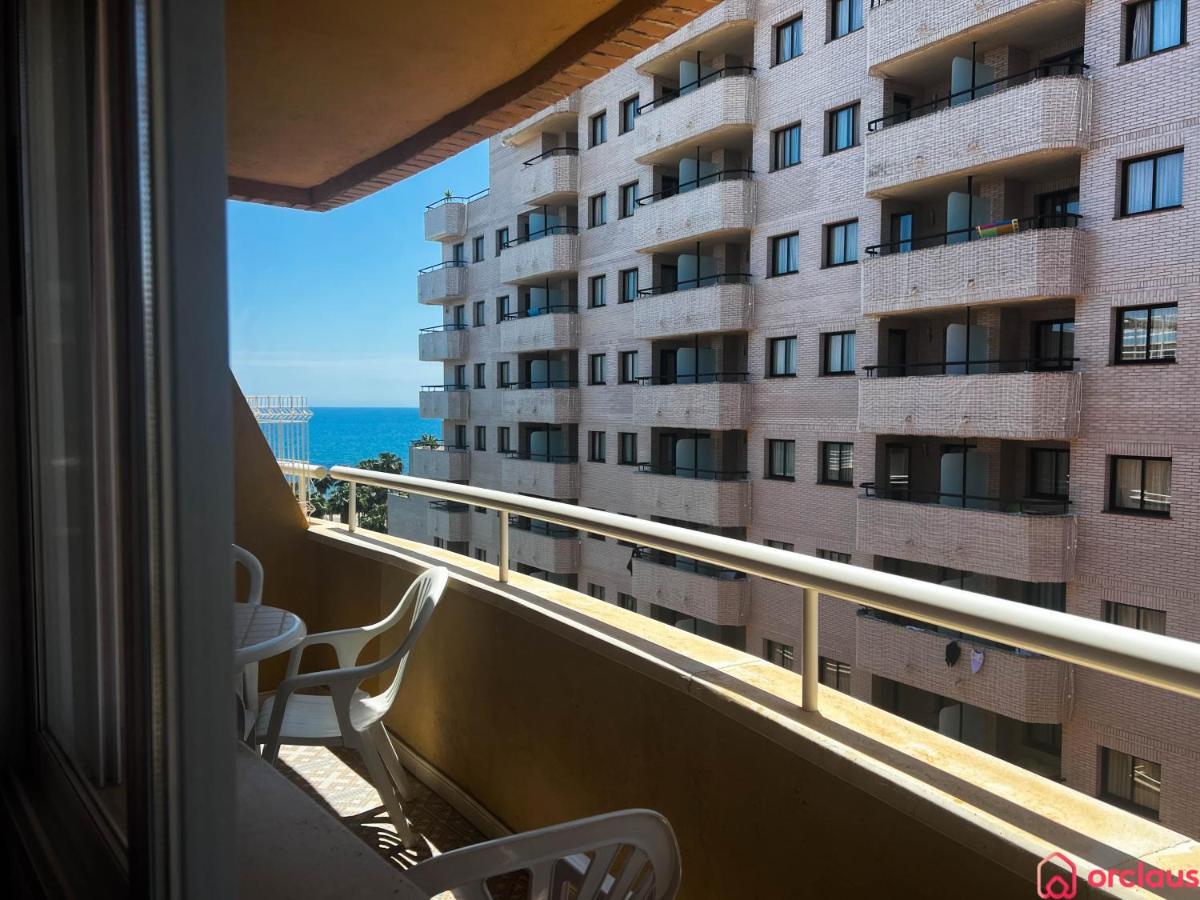 Ferienwohnung Acogedor Sierramar 1Era Linea Oropesa del Mar Exterior foto