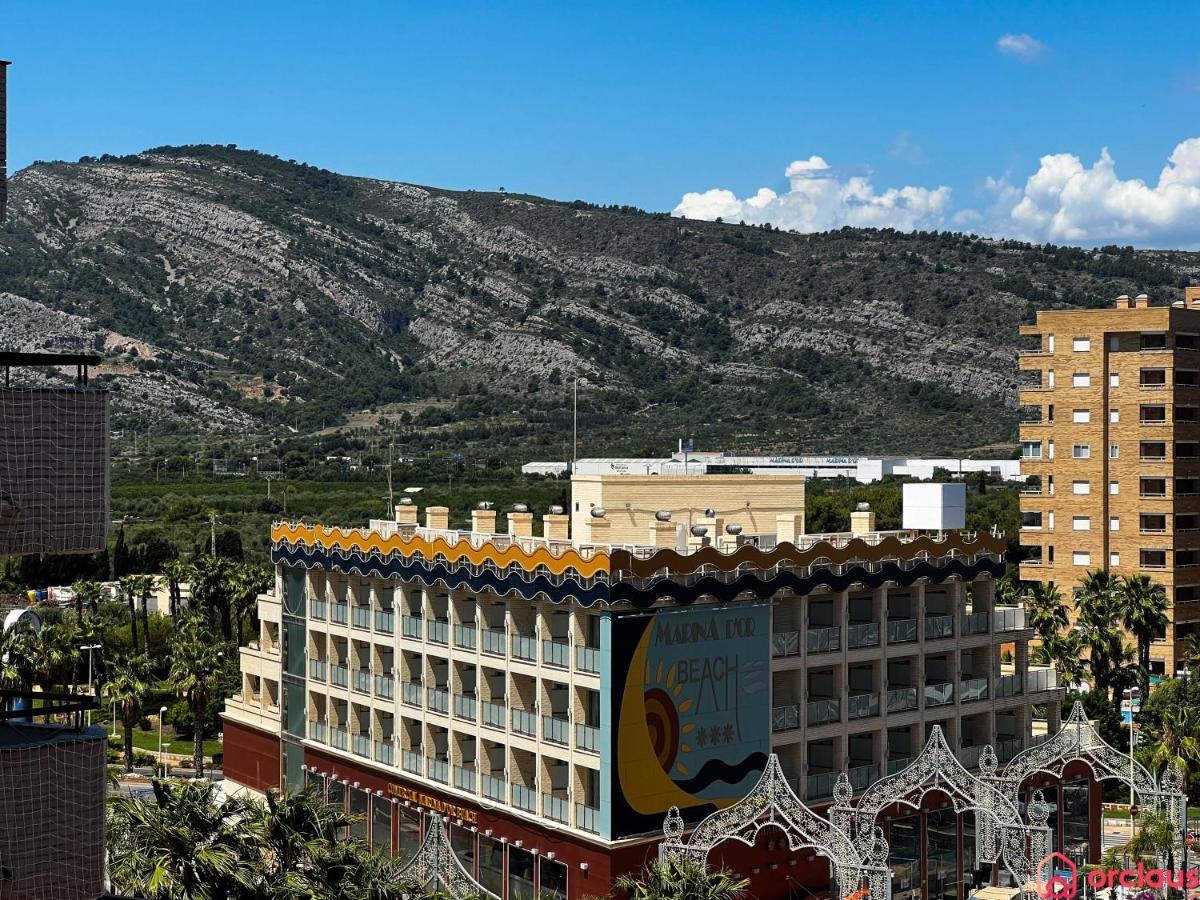 Ferienwohnung Acogedor Sierramar 1Era Linea Oropesa del Mar Exterior foto