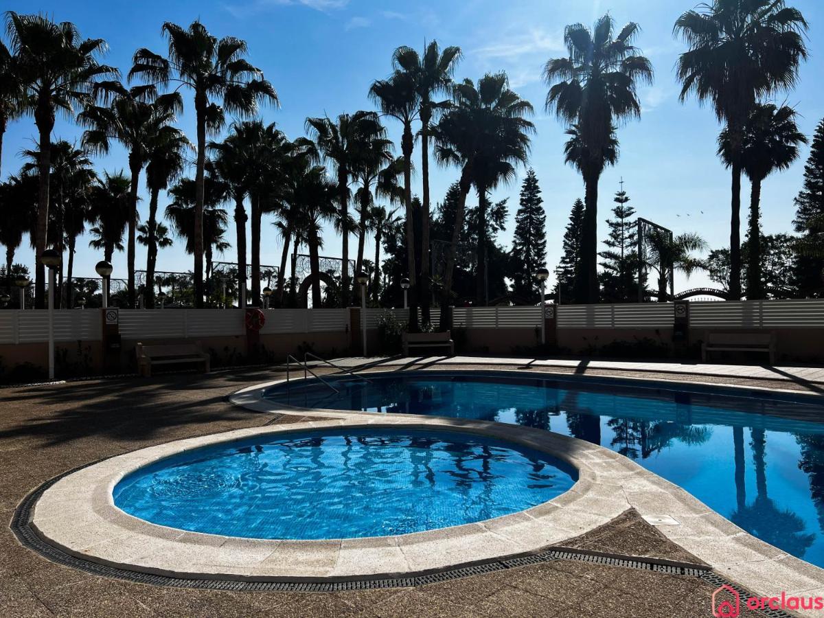 Ferienwohnung Acogedor Sierramar 1Era Linea Oropesa del Mar Exterior foto